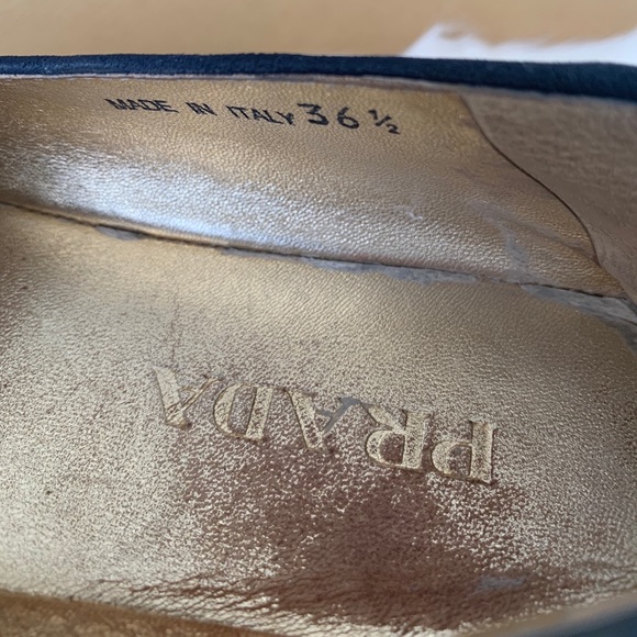 Prada Peeptoe Platform Espadrille Sandals - Picture 5 of 6